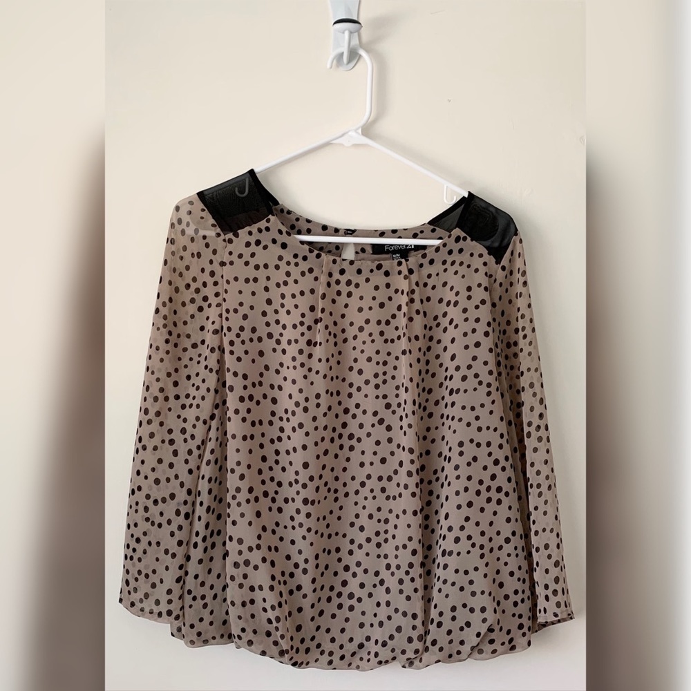 Polka Dot Blouse